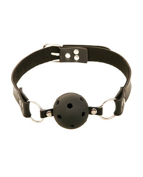 Pipedream - Fetish Fantasy Series Breathable Rubber Ball Gag (Black) PD2061 Durio.sg