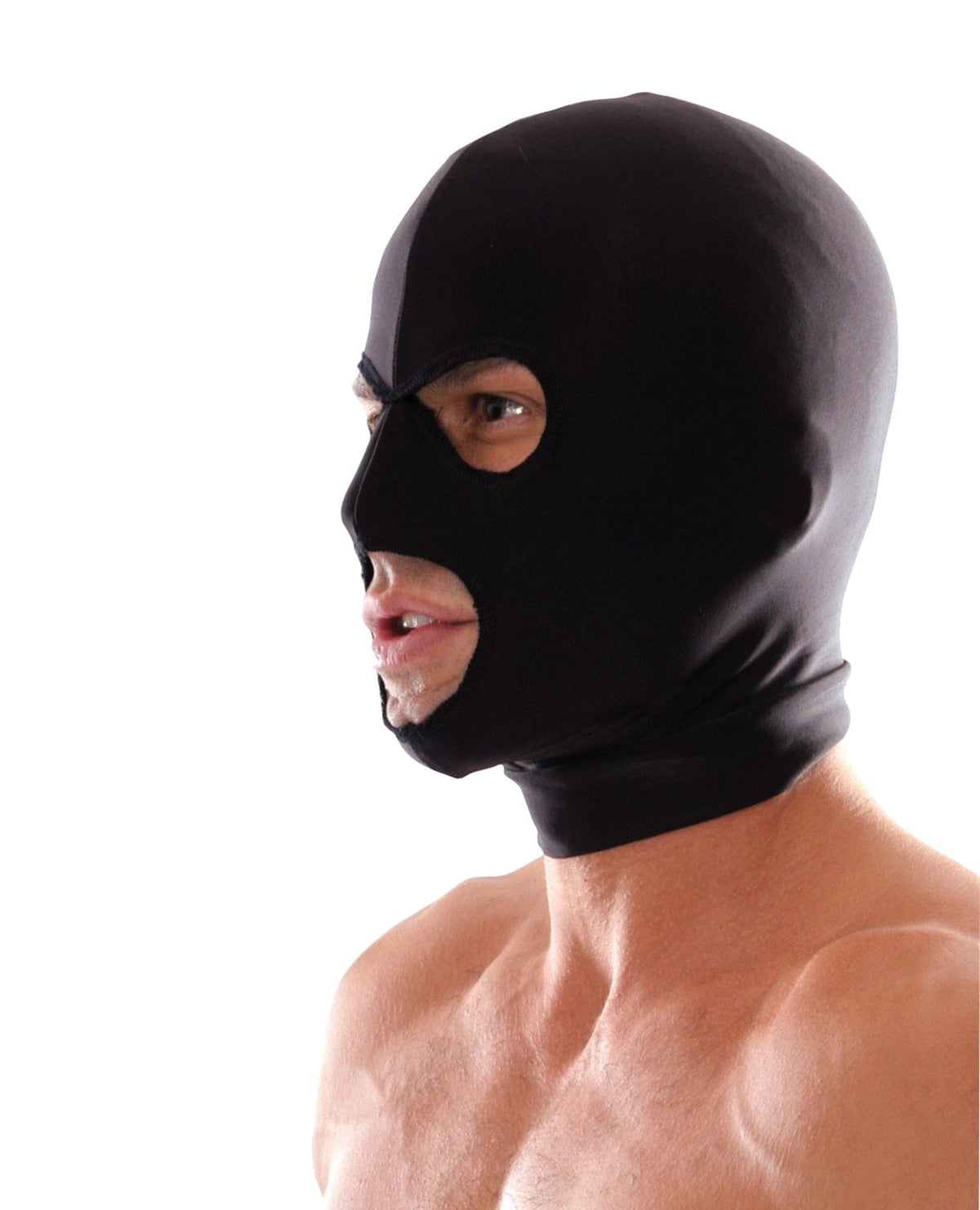 Pipedream - Fetish Fantasy Stretch Spandex Three-Hole Hood (Black) PD2062 Durio.sg
