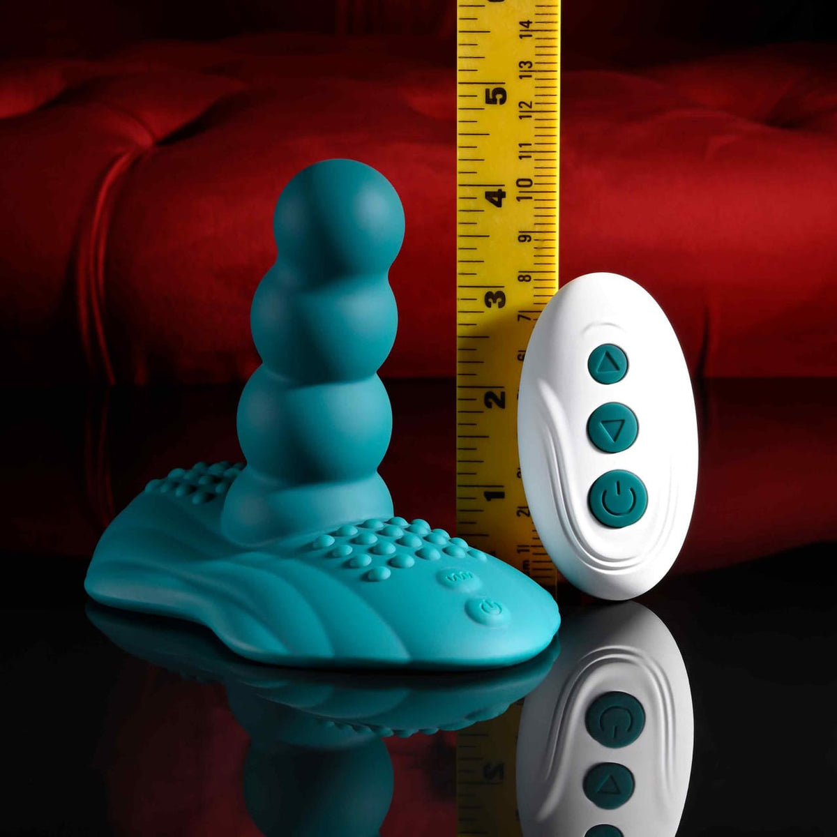 Playboy - Have A Seat Remote-Controlled Ride-On Vibrator (Green) PLB1032 Durio.sg