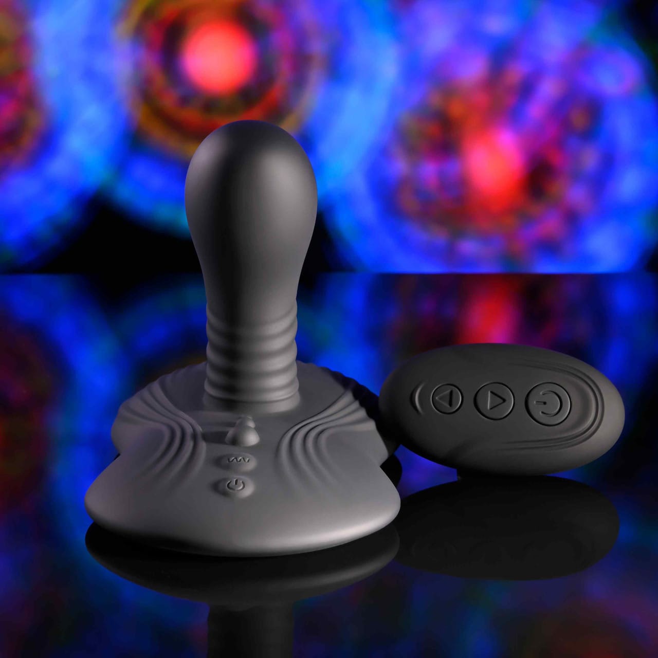 Playboy - Sittin’ and Spinnin’ Remote-Controlled Ride-On Vibrator (Black) PLB1031 Durio.sg