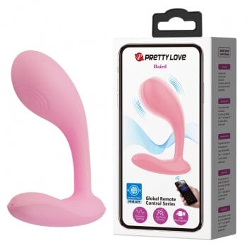 Pretty Love - Baird App-Controlled G Spot Vibrator (Pink) PL1149 Durio.sg