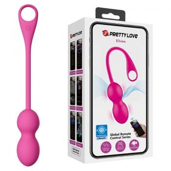 Pretty Love - Elvira App-Controlled Kegel Balls (Pink) PL1152 Durio.sg