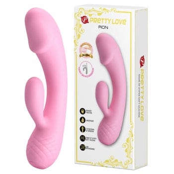 Pretty Love - Ron Flexible Rabbit Vibrator (Pink) PL1123 Durio.sg