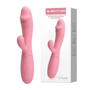 Pretty Love - Snappy Rabbit Vibrator (Pink) PL1136 Durio.sg