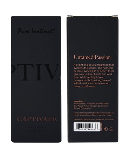 Pure Instinct - Captivate Pheromone Cologne Spray 60 ml CLE1038 Durio.sg