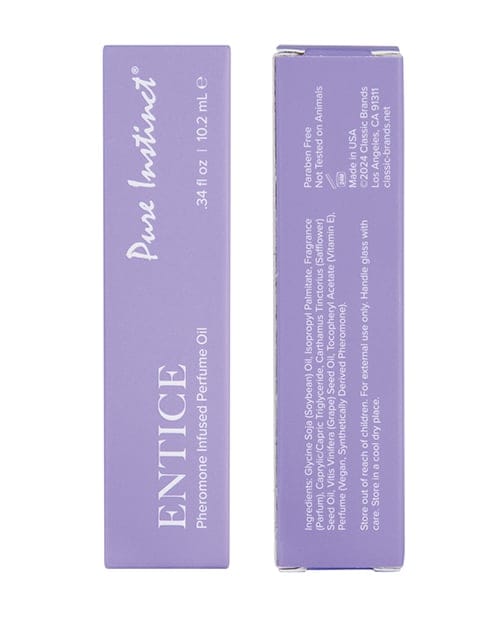 Pure Instinct - Roll-On Pheromone Perfume Oil 10.2 ml Durio.sg