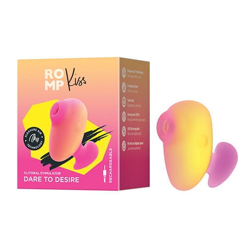 Romp - Kiss Finger Clitoral Air Stimulator (Pink) RM1027 Durio.sg