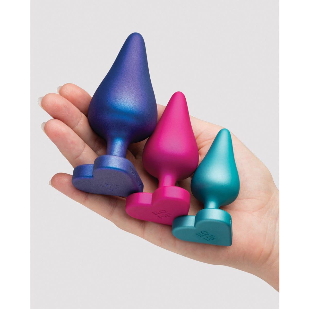 Romp - Luster Set of 3 Butt Silicone Anal Plug Set RM1030 Durio.sg