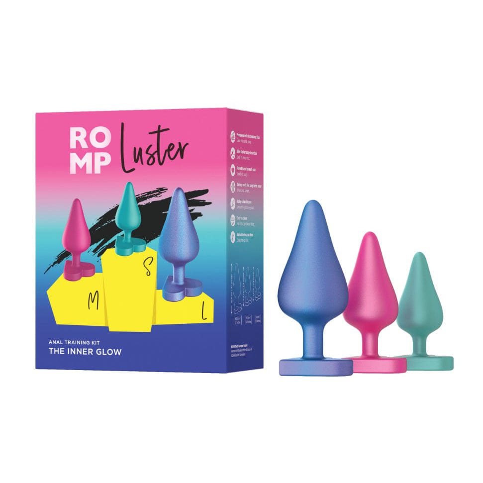 Romp - Luster Set of 3 Butt Silicone Anal Plug Set RM1030 Durio.sg