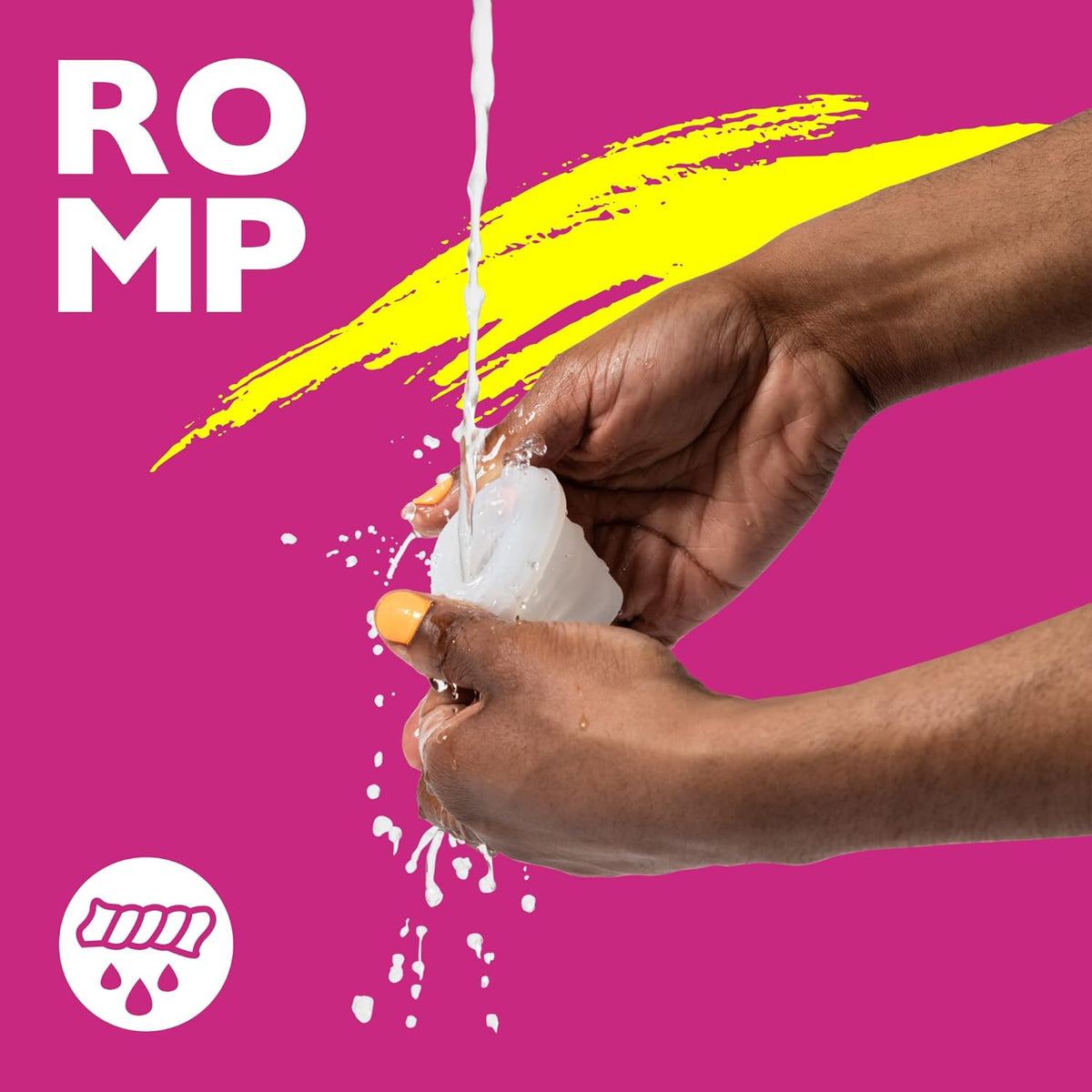 Romp - Mosh Stroker Masturbator (White) RM1010 CherryAffairs
