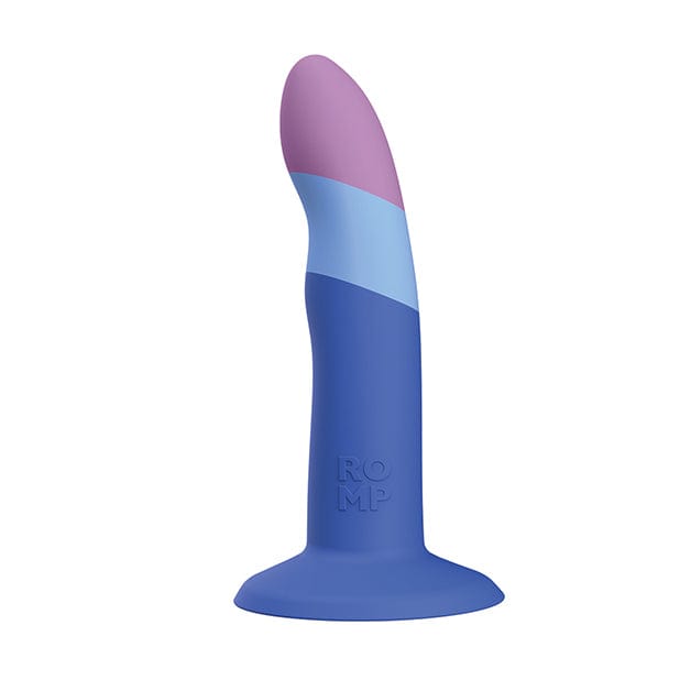 Romp - Piccolo Suction Cup Silicone Dildo (Multi Colour) RM1023 Durio.sg