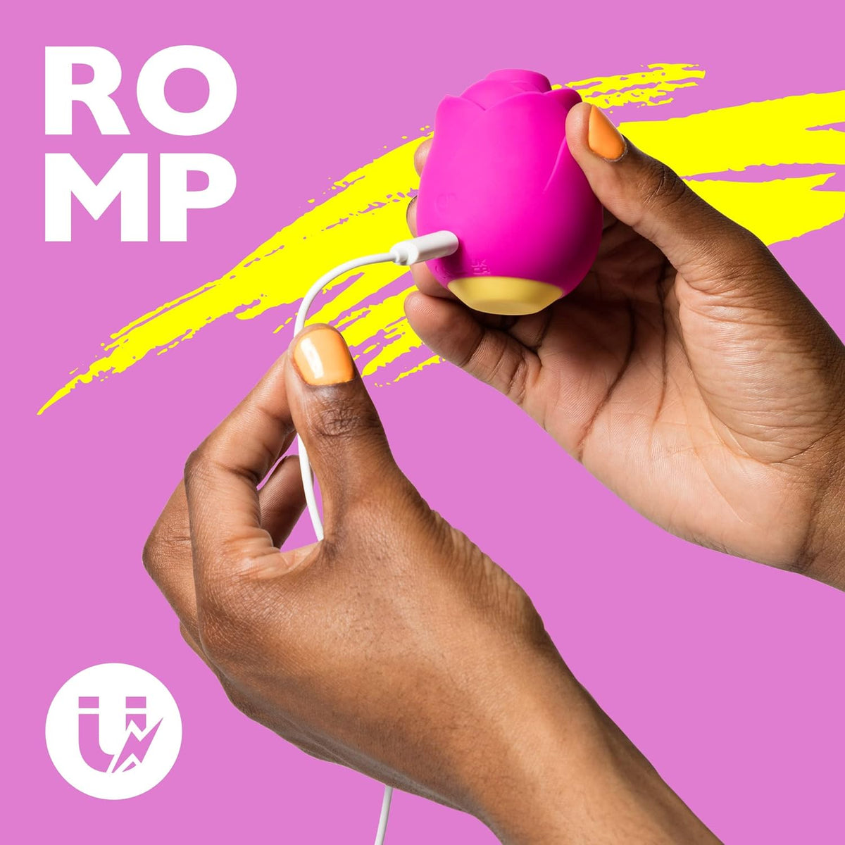 Romp - Rose Clitoral Air Stimulator (Pink) RM1008 CherryAffairs