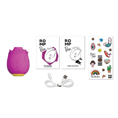 Romp - Rose Clitoral Air Stimulator (Pink) RM1008 CherryAffairs