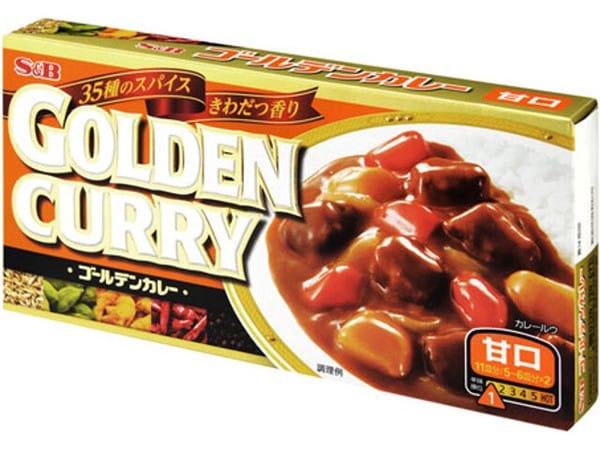 S&B - Golden Curry Japanese Curry Sauce Mix 198g x 10 Durio.sg