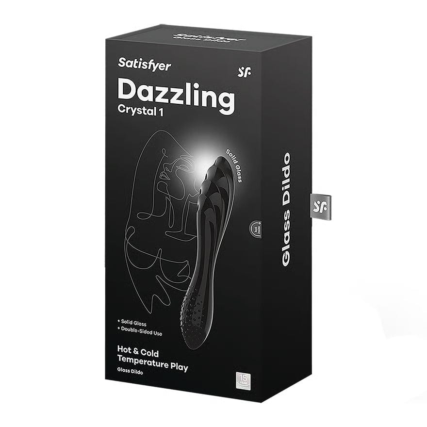 Satisfyer - Dazzling Crystal 1 Glass Dildo Durio.sg