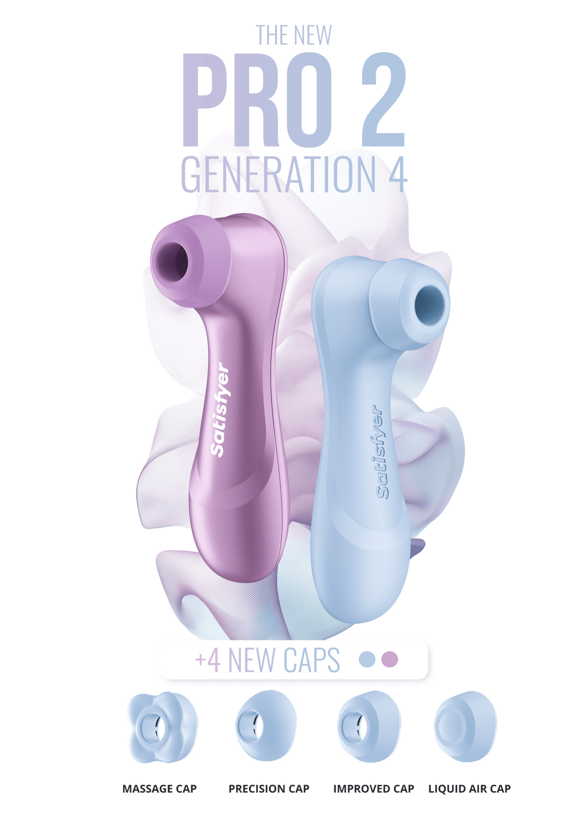 Satisfyer - Pro 2 Generation 4 App Controlled Clitoral Air Pulse Stimulator Durio.sg