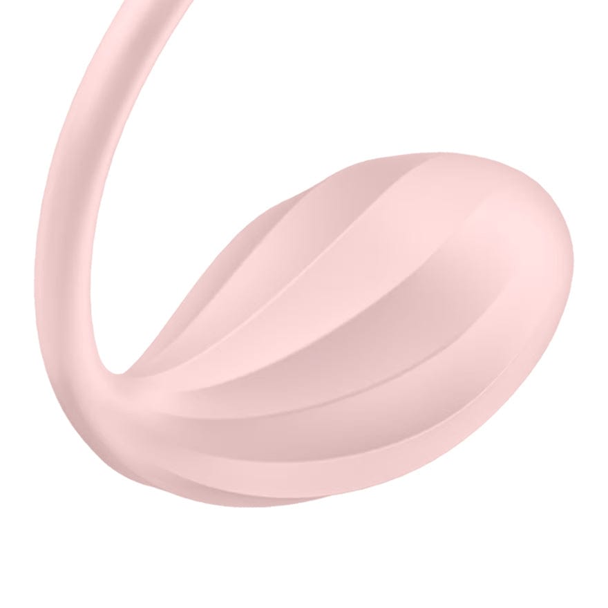 Satisfyer - Ribbed Petal App-Controlled Wearable Egg Vibrator Durio.sg