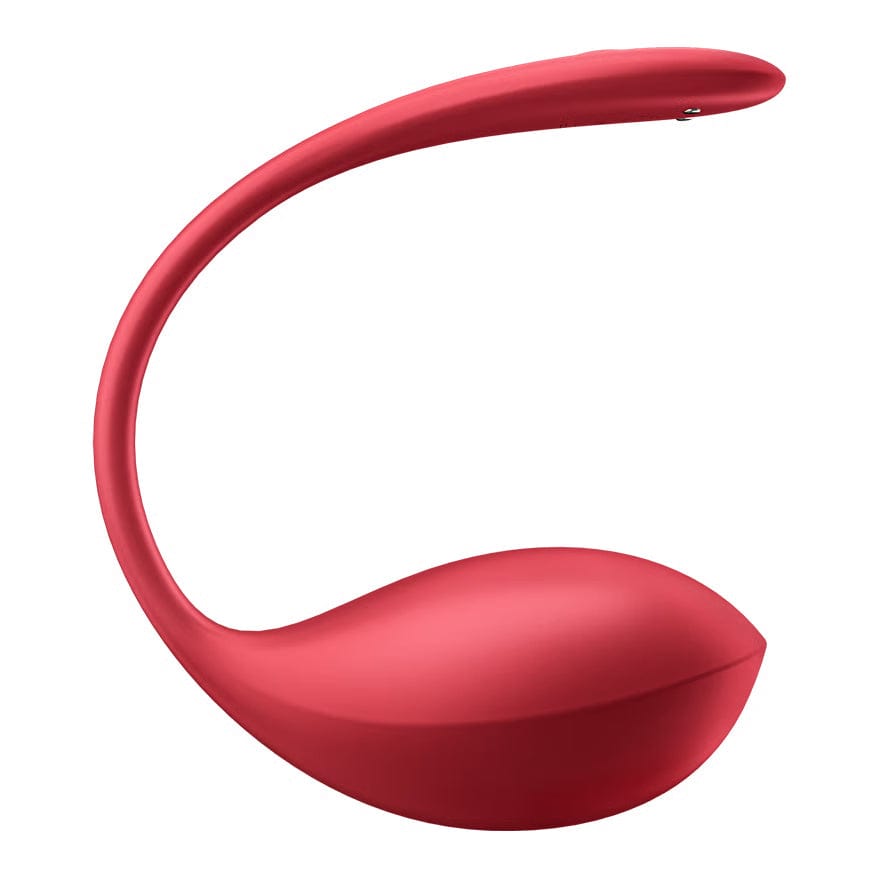 Satisfyer - Shiny Petal App-Controlled Wearable Egg Vibrator (Red) STF1302 Durio.sg
