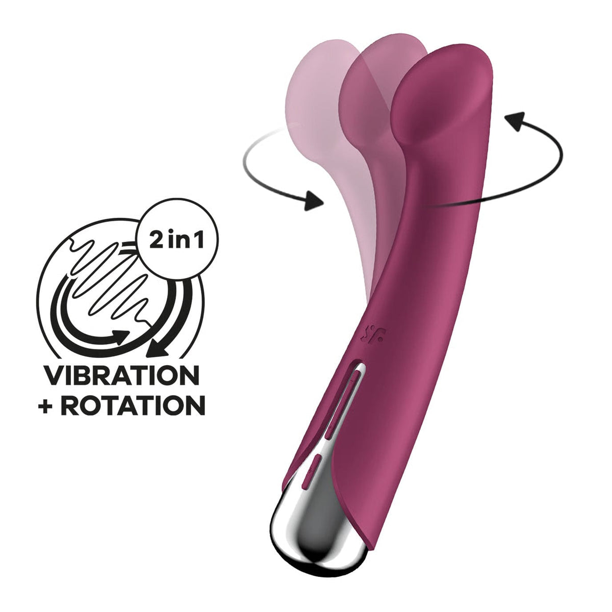 Satisfyer - Spinning G-Spot 1 Rotating G Spot Vibrator Durio.sg