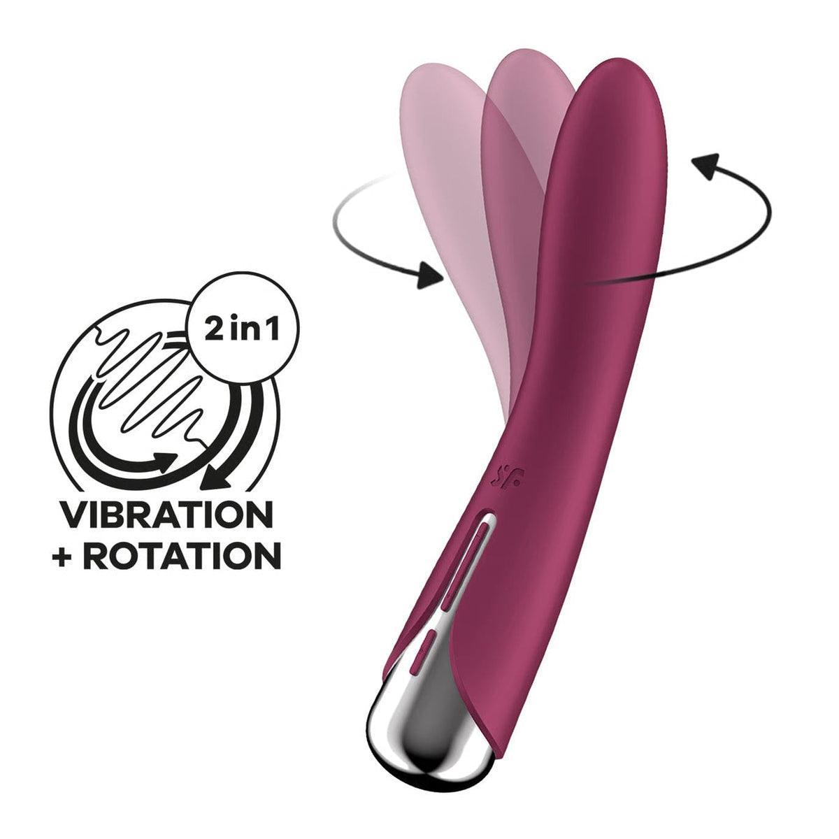 Satisfyer - Spinning Vibe 1 Rotating G Spot Vibrator Durio.sg