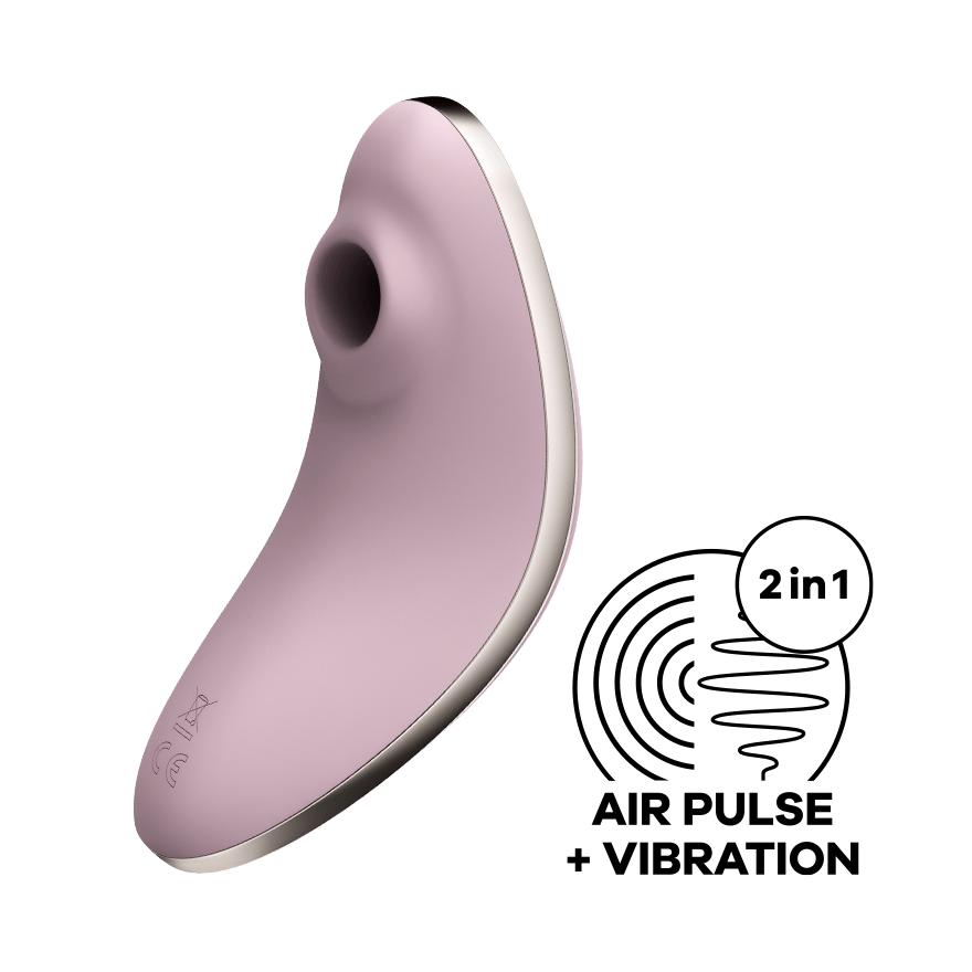 Satisfyer - Vulva Lover 1 Air Pulse Vibration Clitoral Stimulator Durio.sg