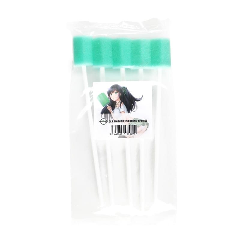 Seiraku Toys - Onahole Masturbator Cleaning Sponge 5pcs SRT1001 Durio.sg