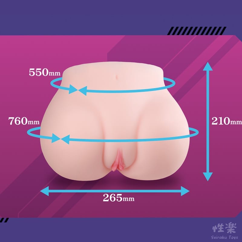 Seiraku Toys - Prinz Eugen Onahole Hip Masturbator 5kg (Beige) SRT1011 Durio.sg