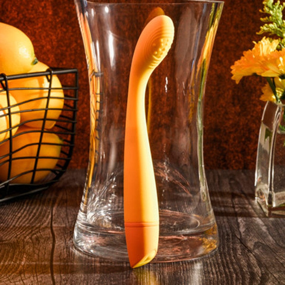 Selopa - Lemon Squeeze G Spot Dildo Vibrator (Yellow) EV1143 Durio.sg