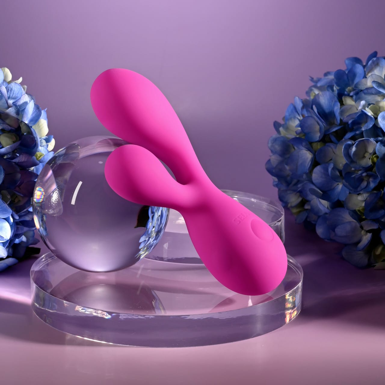SELOPA - My Buddy Rechargeable Double-Ended Vibrator (Pink) EV1224 Durio.sg
