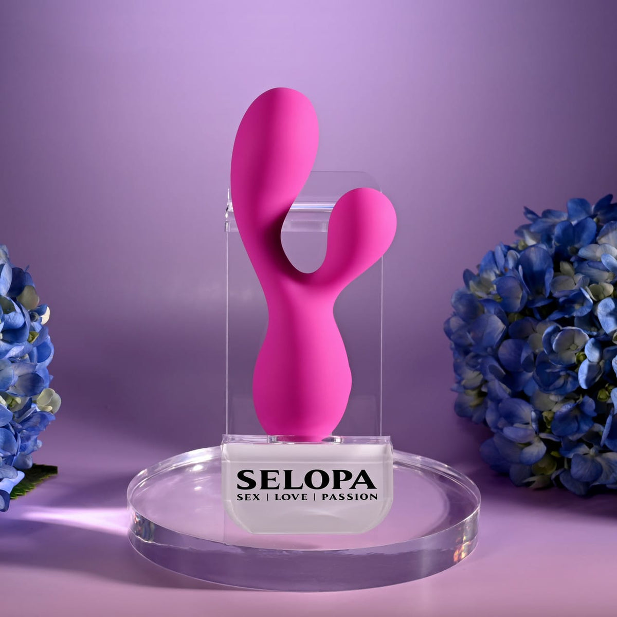 SELOPA - My Buddy Rechargeable Double-Ended Vibrator (Pink) EV1224 Durio.sg