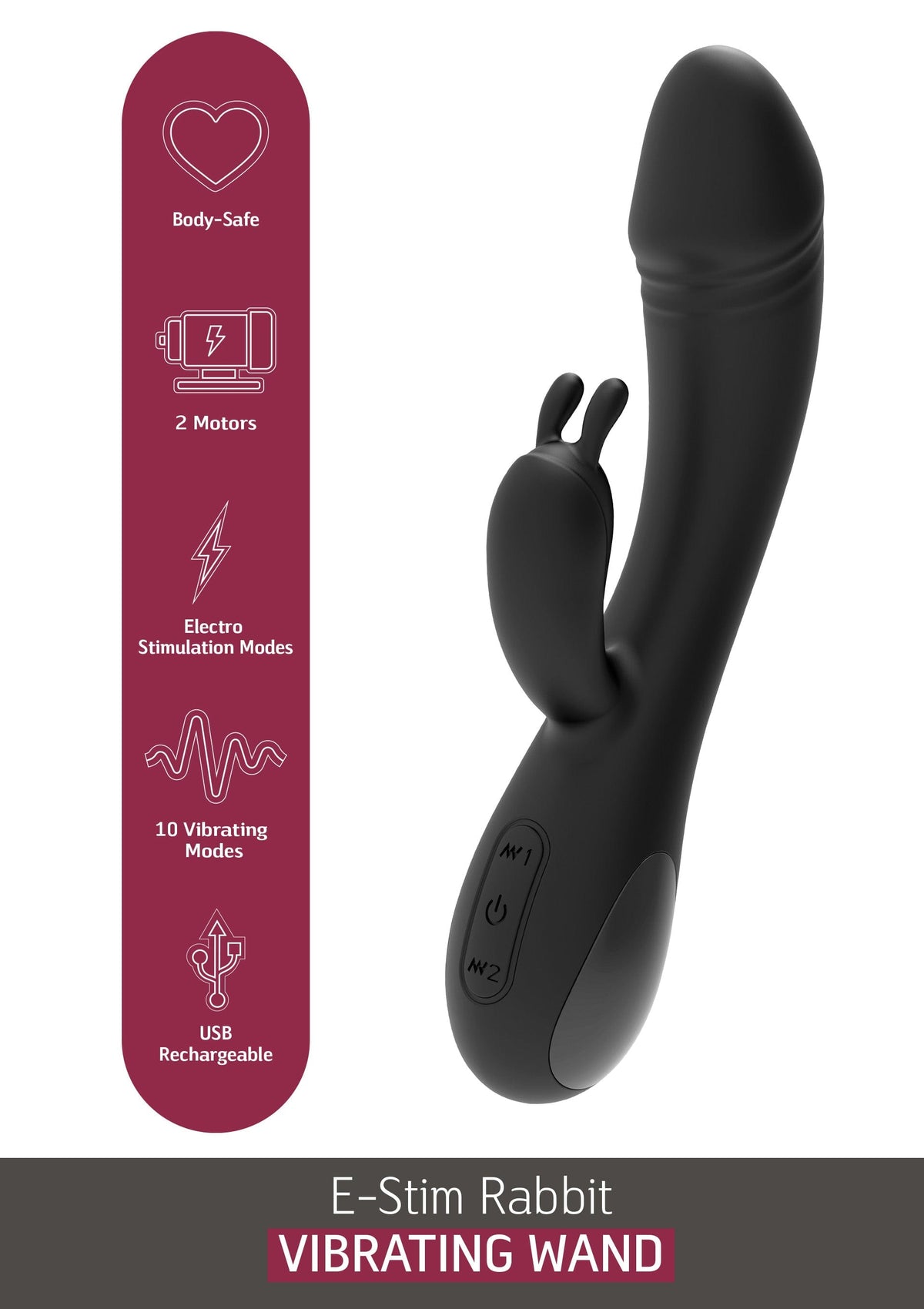 She.E.O - E-Stim Rabbit Vibrator SEO1002 Durio.sg