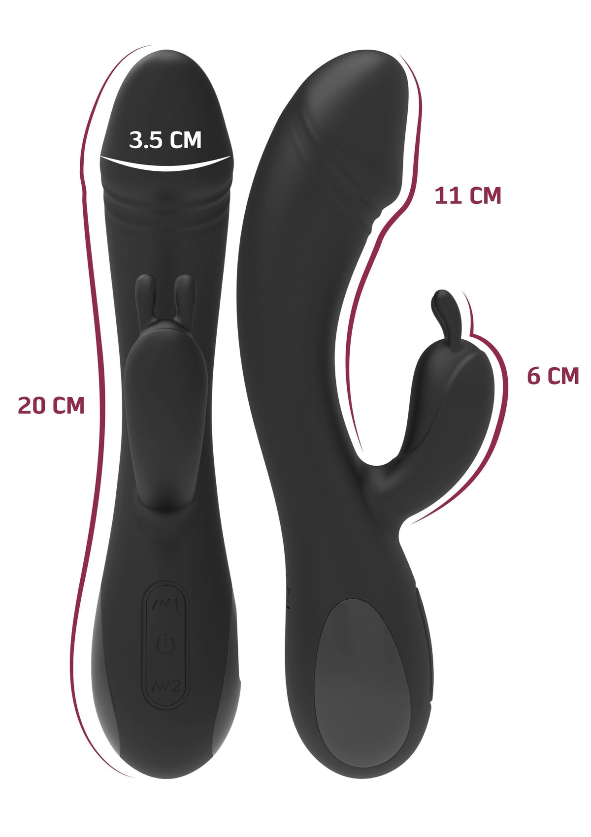 She.E.O - E-Stim Rabbit Vibrator SEO1002 Durio.sg