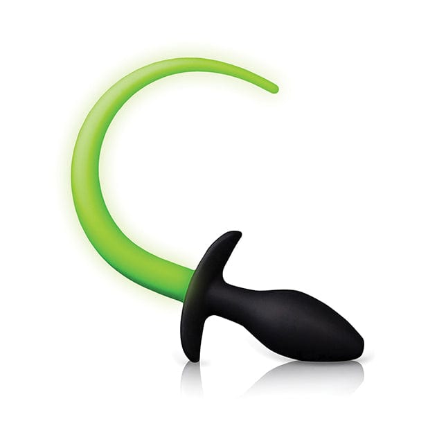 Shots - Ouch Puppy Tail Plug Glow in the Dark (Black) ST1080 Durio.sg