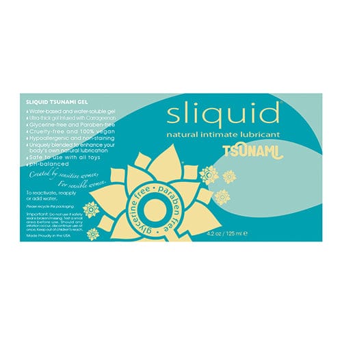 Sliquid - Naturals Tsunami Ultra Thick Gel Lubricant CherryAffairs