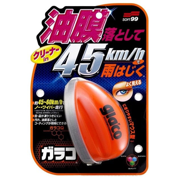 Soft99 - Glaco Q + Oil Film Remover Water Repellent Roll On SOF1021 Durio.sg