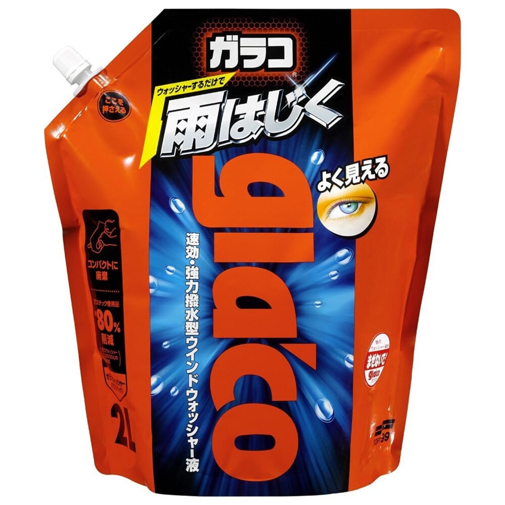 Soft99 - Glaco Washer Pouch 2L SOF1024 Durio.sg