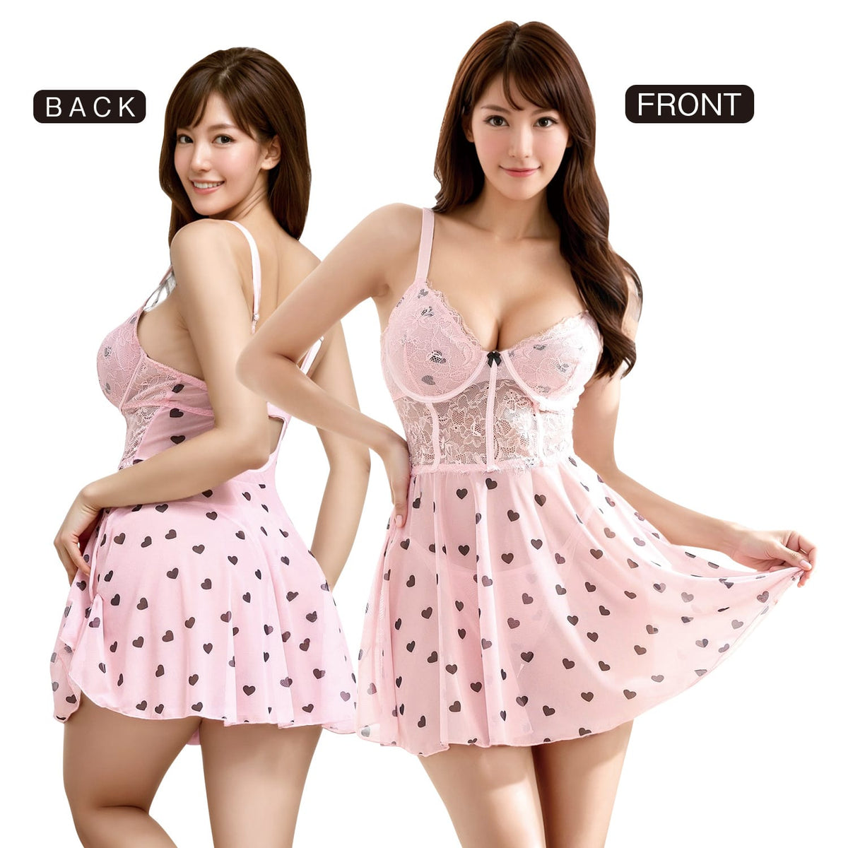 Stylish Avenue - Heart Dot Doll SAV1021 Durio.sg