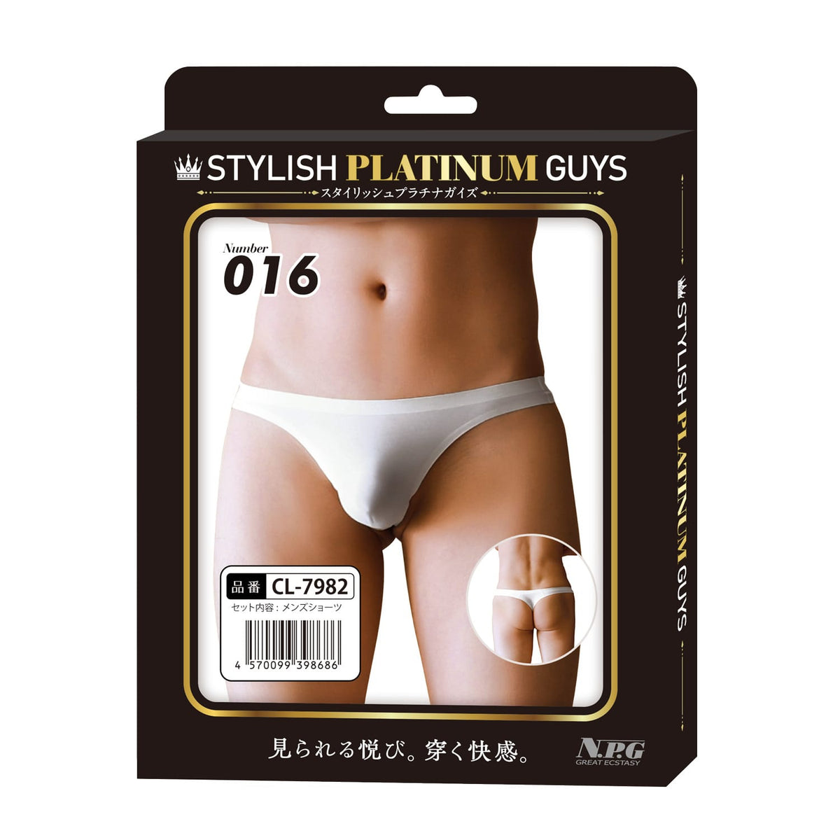 Stylish Platinum Guys - Men's Sheer Underwear Collection Durio.sg