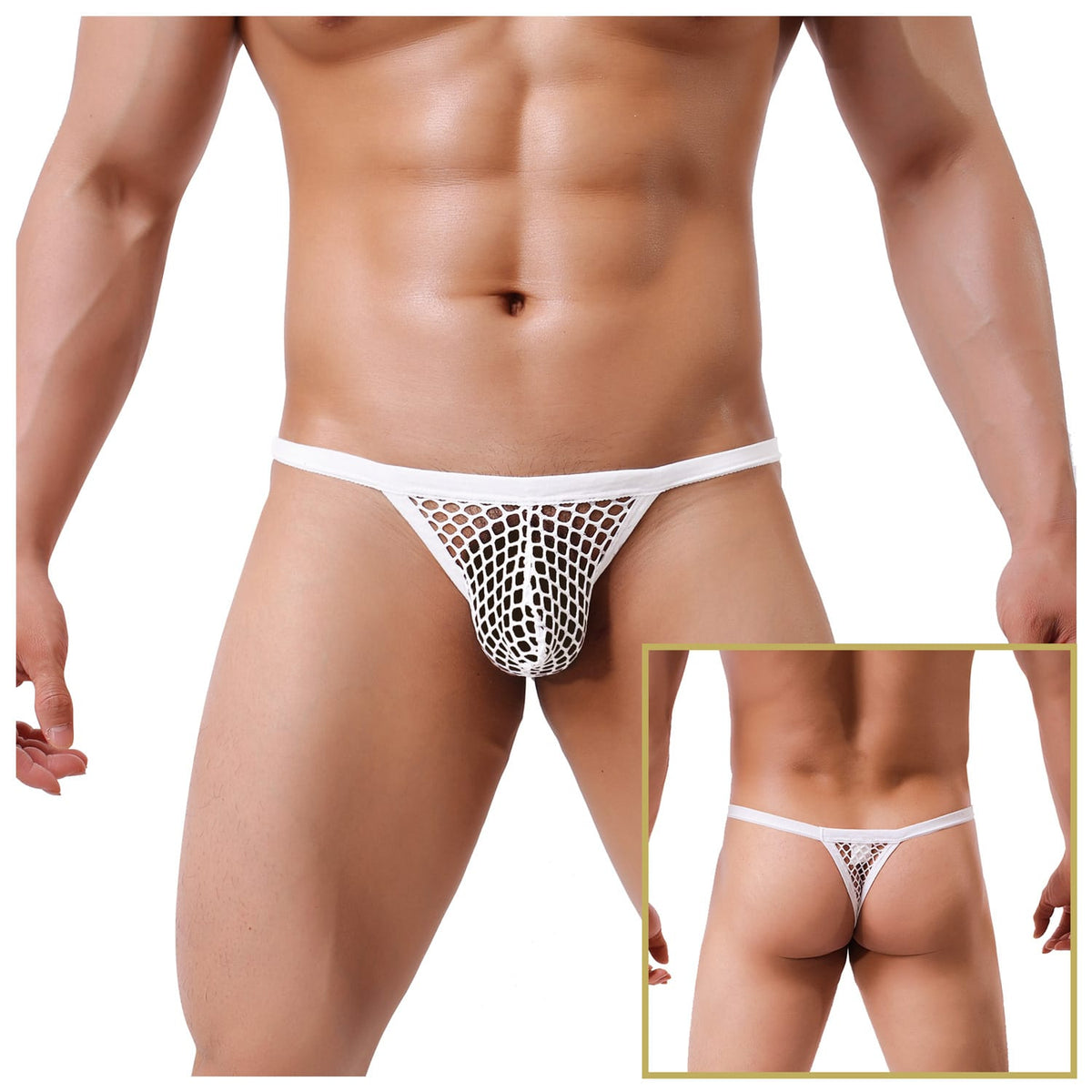Stylish Platinum Guys - Men's Sheer Underwear Collection Durio.sg