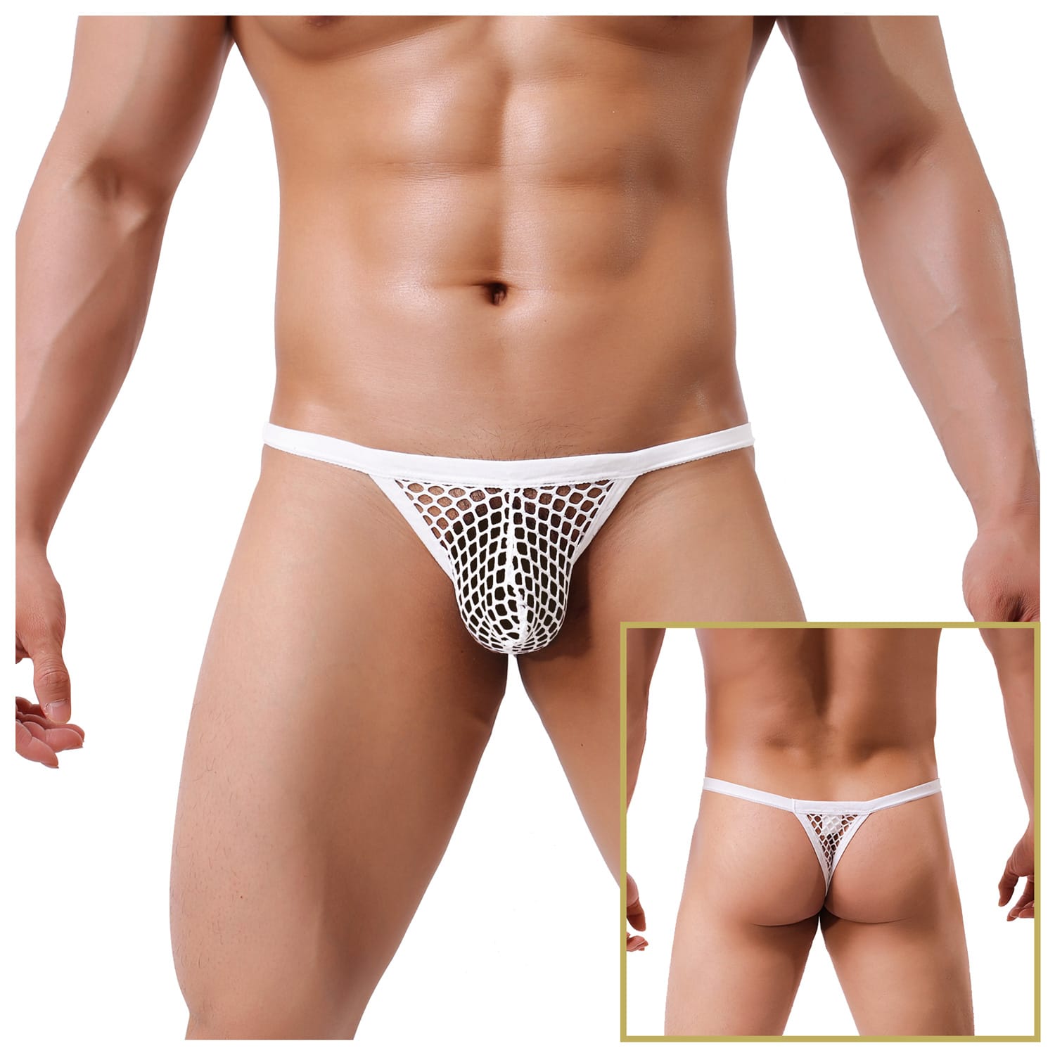 Stylish Platinum Guys - Men's Sheer Underwear Collection Durio.sg