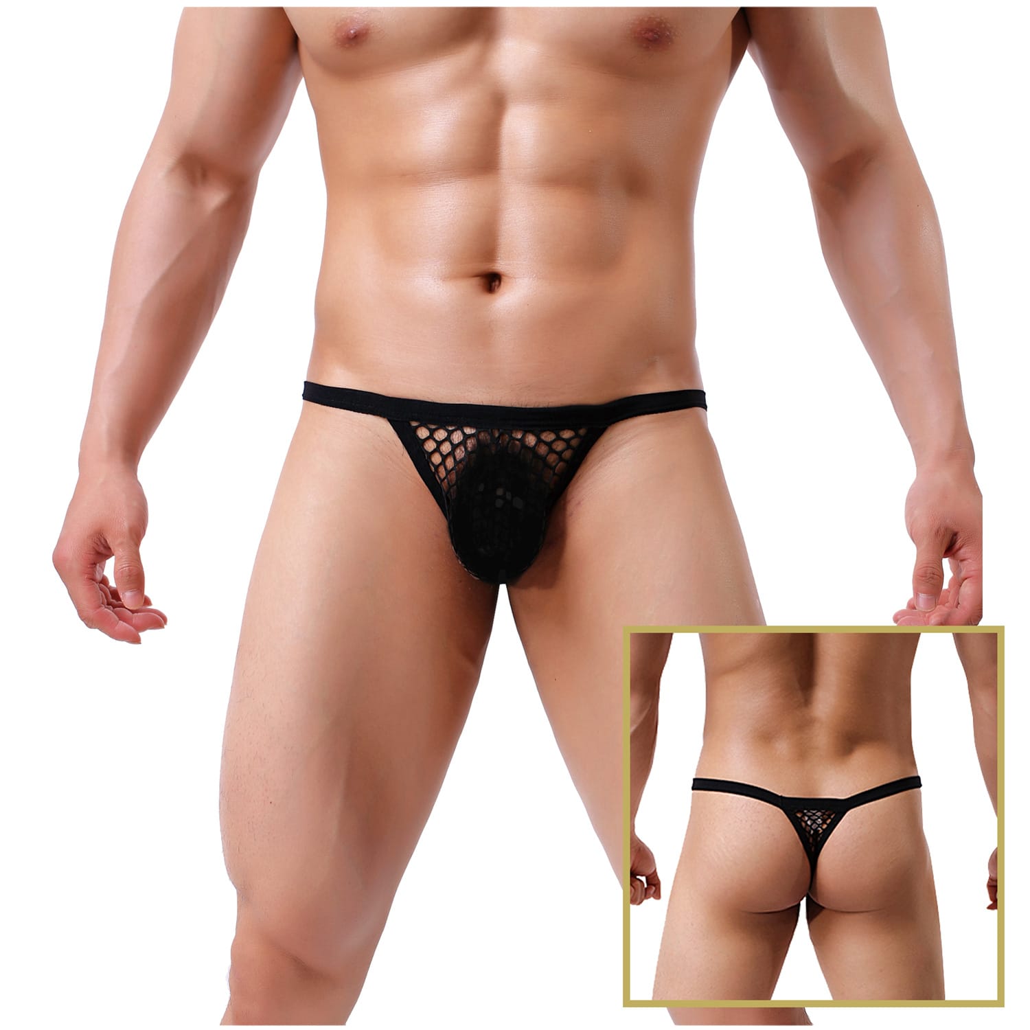 Stylish Platinum Guys - Men's Sheer Underwear Collection Durio.sg