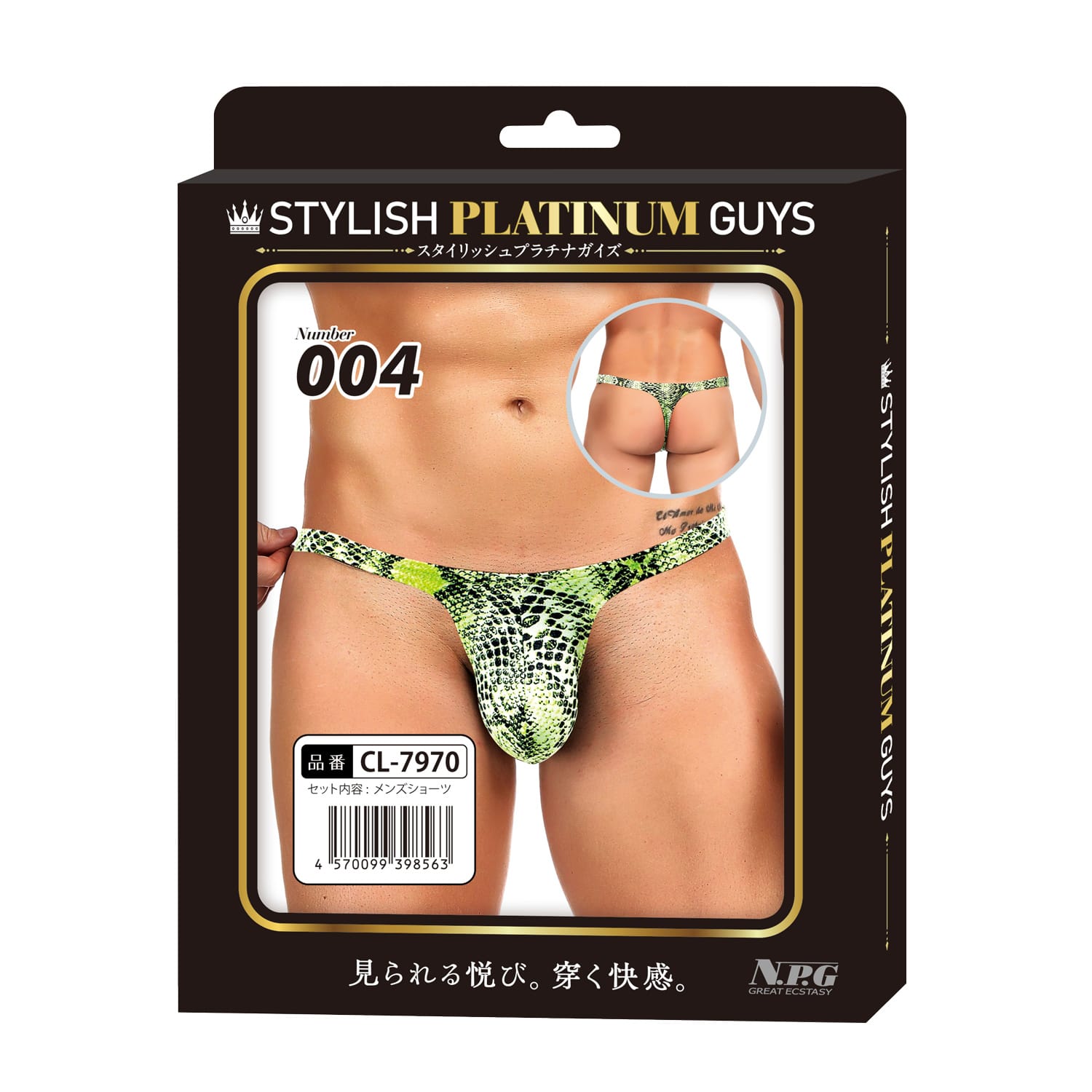 Stylish Platinum Guys - Men's Sheer Underwear Collection Durio.sg