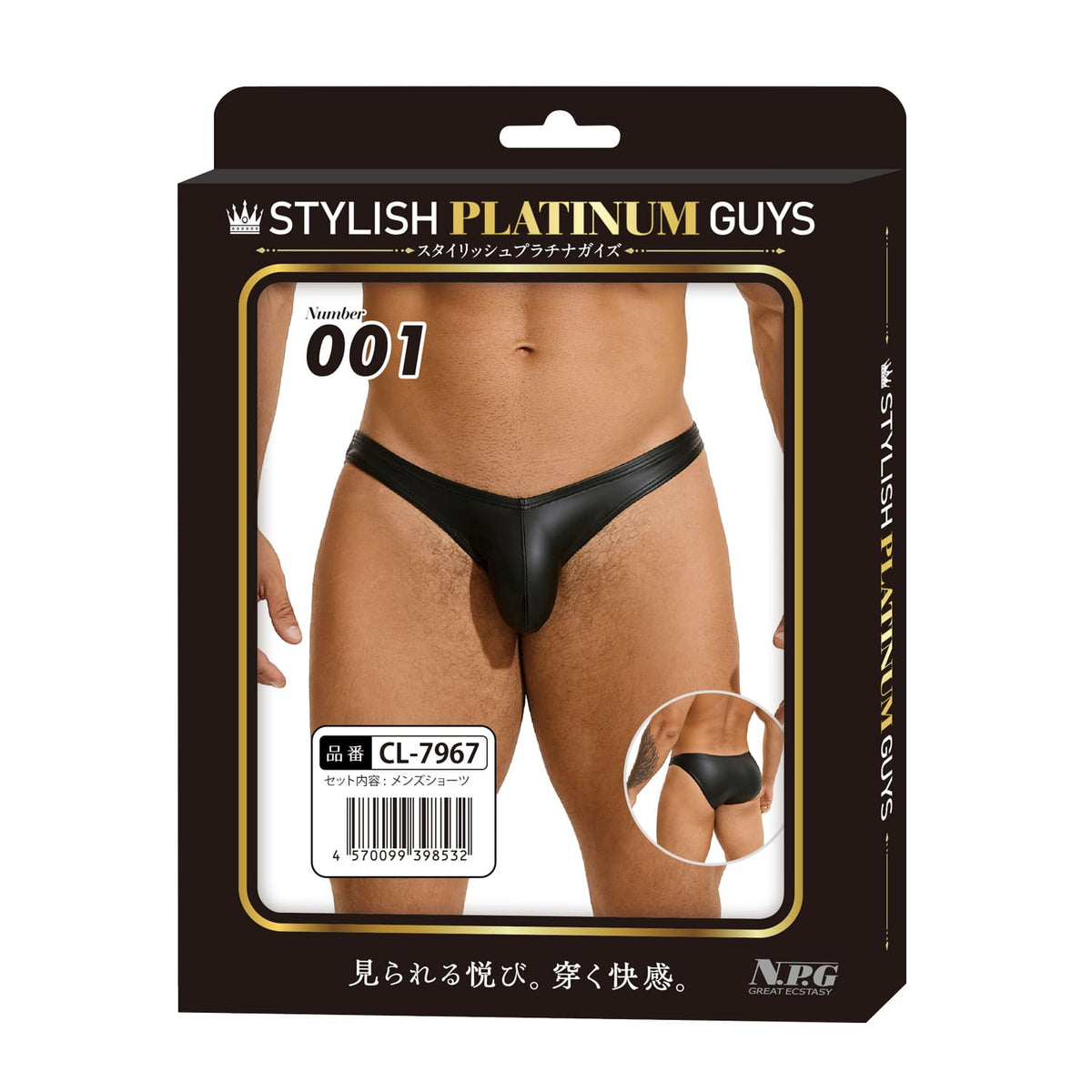 Stylish Platinum Guys - Men's Sheer Underwear Collection Durio.sg