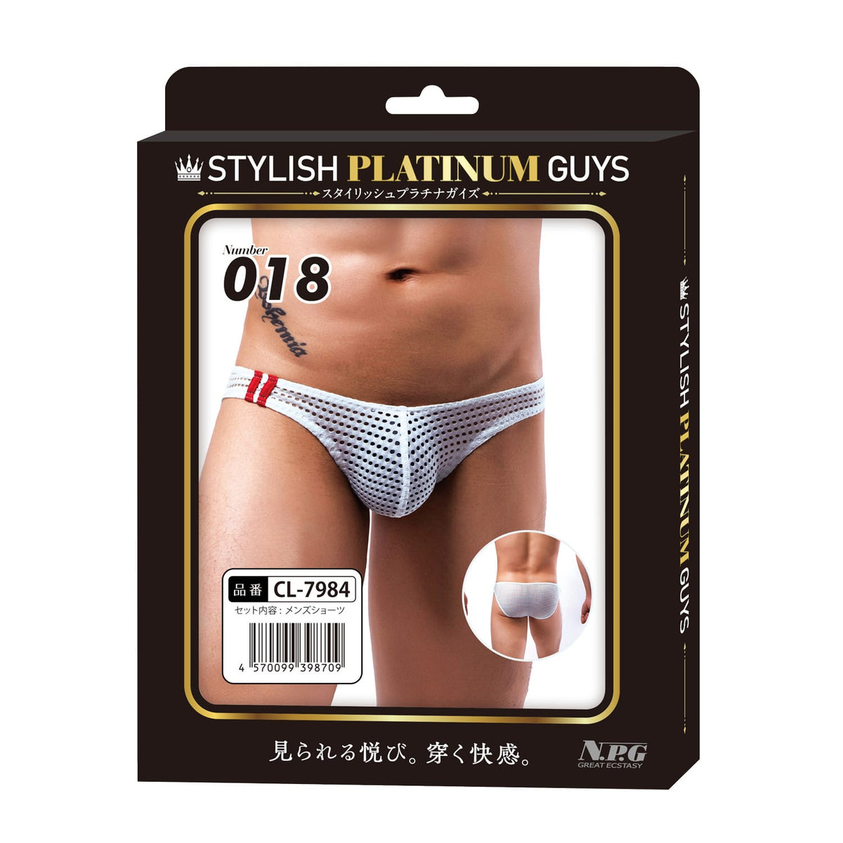 Stylish Platinum Guys - Men's Sheer Underwear Collection Durio.sg