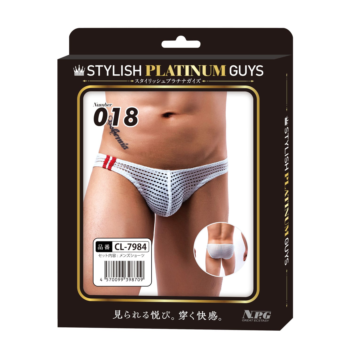 Stylish Platinum Guys - Men's Sheer Underwear Collection Durio.sg