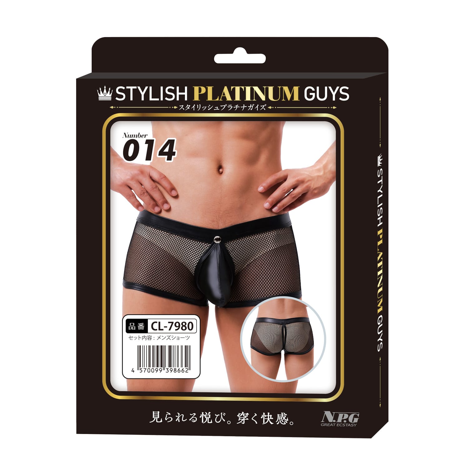 Stylish Platinum Guys - Men's Sheer Underwear Collection Durio.sg
