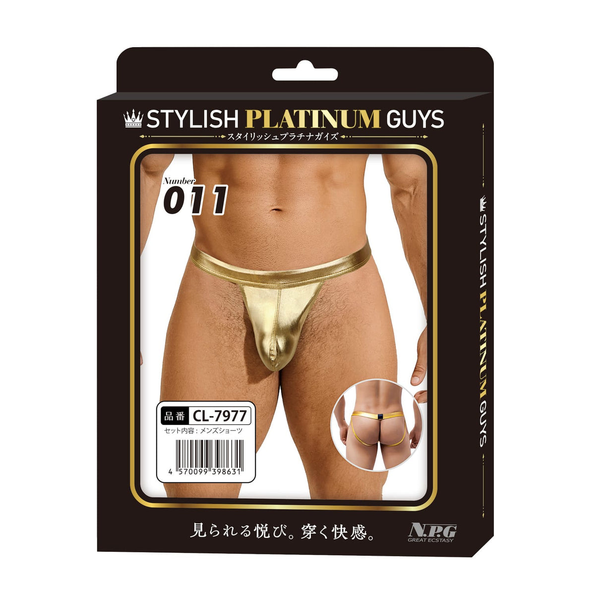 Stylish Platinum Guys - Men's Sheer Underwear Collection Durio.sg