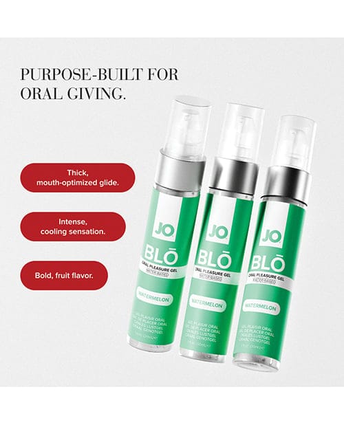 System JO - Blo Flavoured Cooling Oral Pleasure Gel 1 oz Durio.sg
