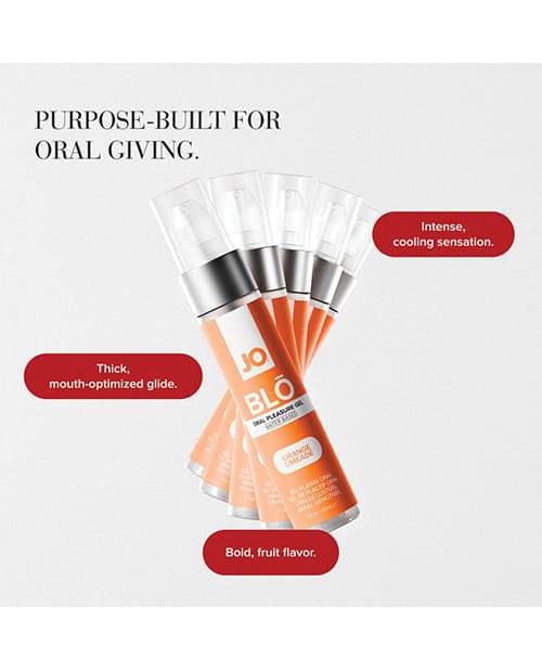 System JO - Blo Flavoured Cooling Oral Pleasure Gel 1 oz Durio.sg