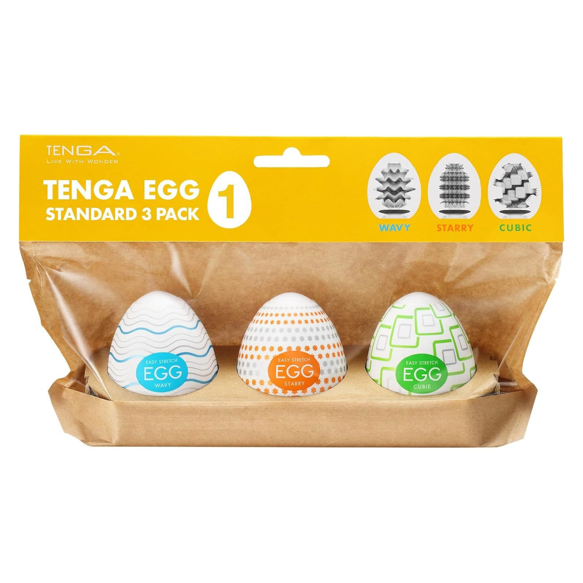 Tenga - Egg Standard Masturbator Set TE1257 Durio.sg